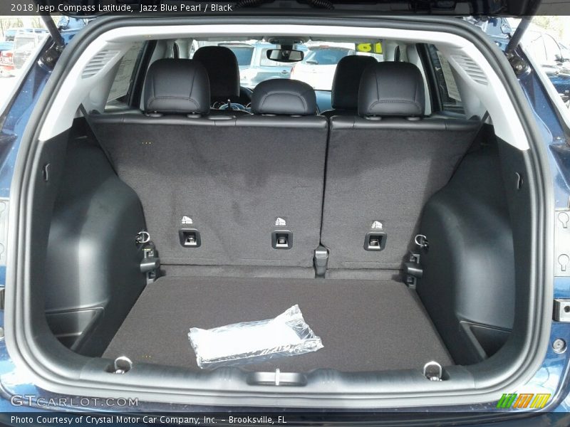 Jazz Blue Pearl / Black 2018 Jeep Compass Latitude