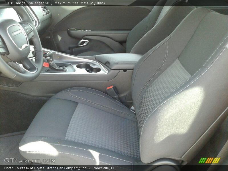 Maximum Steel Metallic / Black 2018 Dodge Challenger SXT