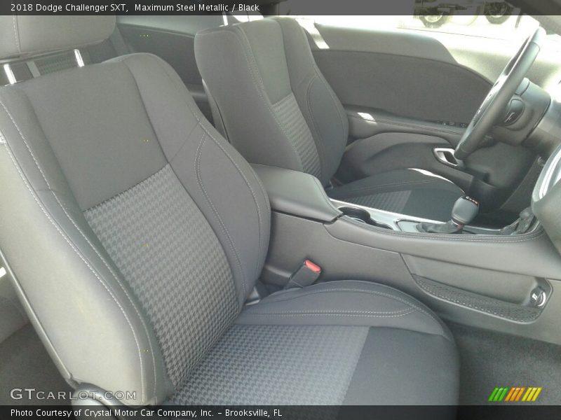 Maximum Steel Metallic / Black 2018 Dodge Challenger SXT