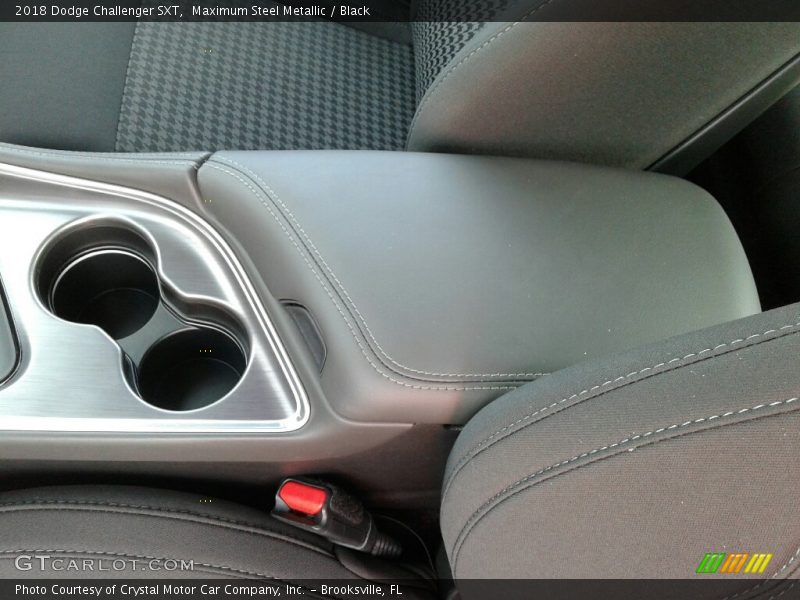 Maximum Steel Metallic / Black 2018 Dodge Challenger SXT