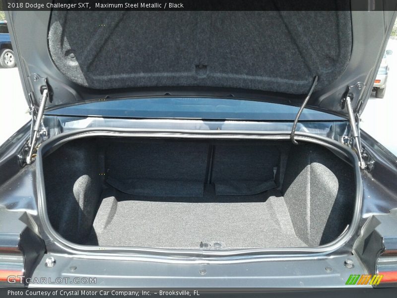 Maximum Steel Metallic / Black 2018 Dodge Challenger SXT