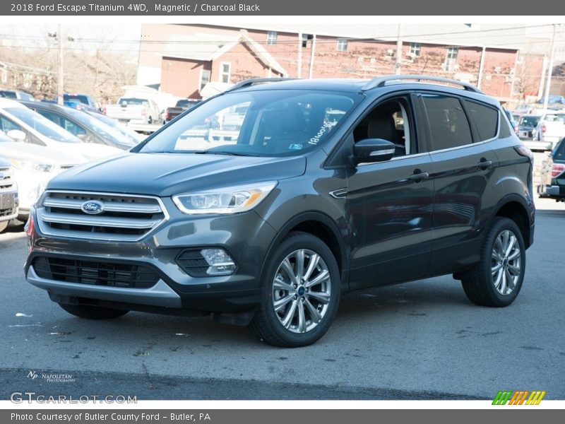 Magnetic / Charcoal Black 2018 Ford Escape Titanium 4WD