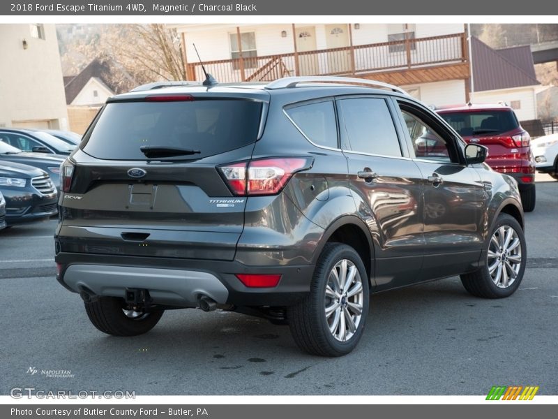 Magnetic / Charcoal Black 2018 Ford Escape Titanium 4WD