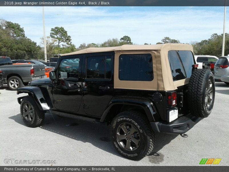 Black / Black 2018 Jeep Wrangler Unlimited Golden Eagle 4x4