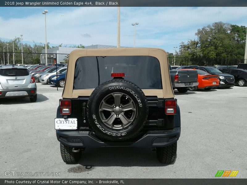 Black / Black 2018 Jeep Wrangler Unlimited Golden Eagle 4x4