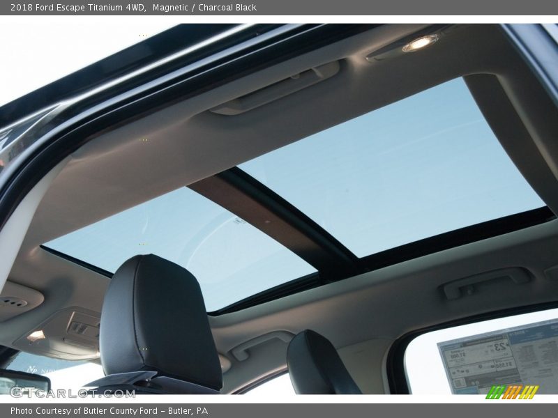 Magnetic / Charcoal Black 2018 Ford Escape Titanium 4WD
