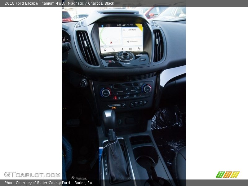 Magnetic / Charcoal Black 2018 Ford Escape Titanium 4WD