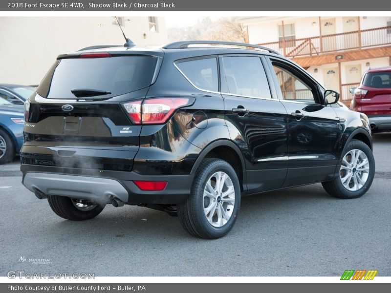 Shadow Black / Charcoal Black 2018 Ford Escape SE 4WD