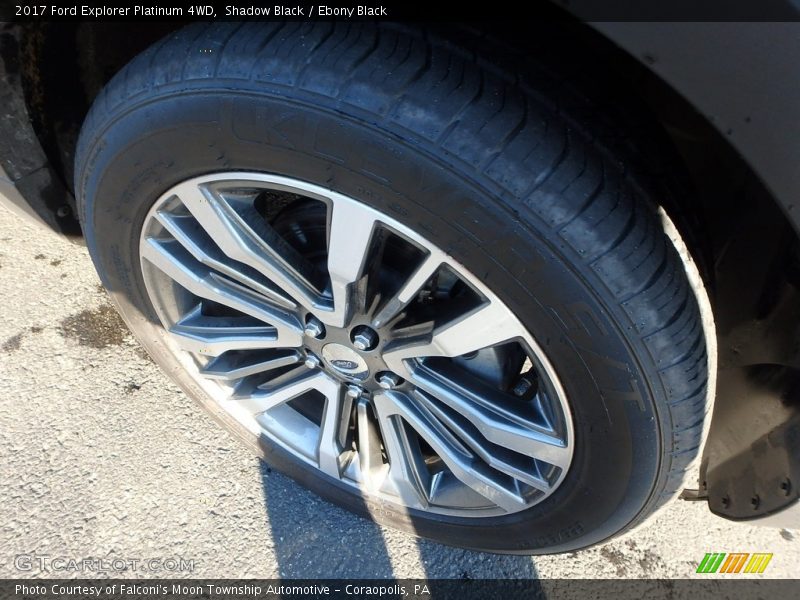 Shadow Black / Ebony Black 2017 Ford Explorer Platinum 4WD