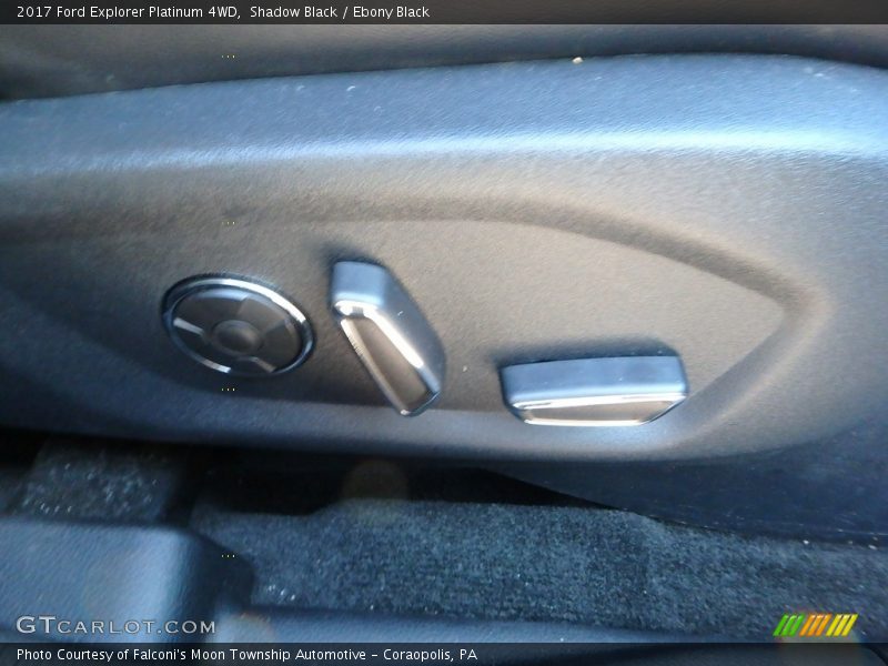 Shadow Black / Ebony Black 2017 Ford Explorer Platinum 4WD