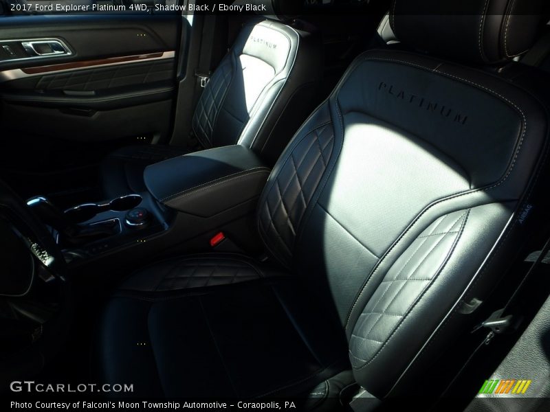 Shadow Black / Ebony Black 2017 Ford Explorer Platinum 4WD