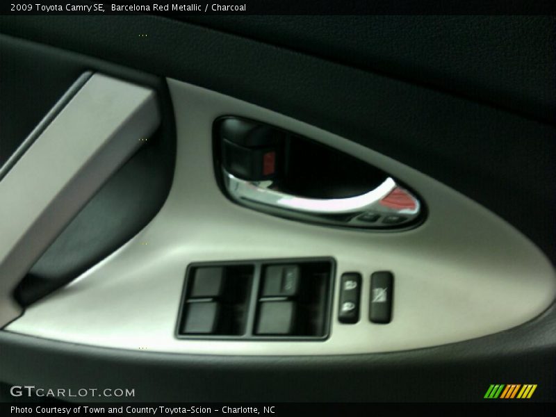 Barcelona Red Metallic / Charcoal 2009 Toyota Camry SE