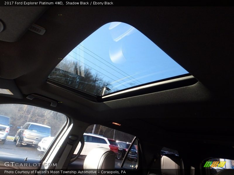 Shadow Black / Ebony Black 2017 Ford Explorer Platinum 4WD