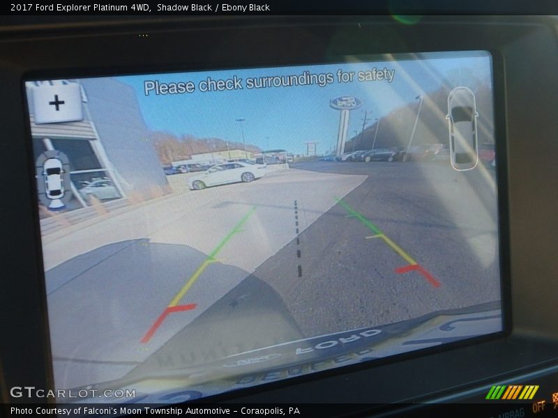 Shadow Black / Ebony Black 2017 Ford Explorer Platinum 4WD