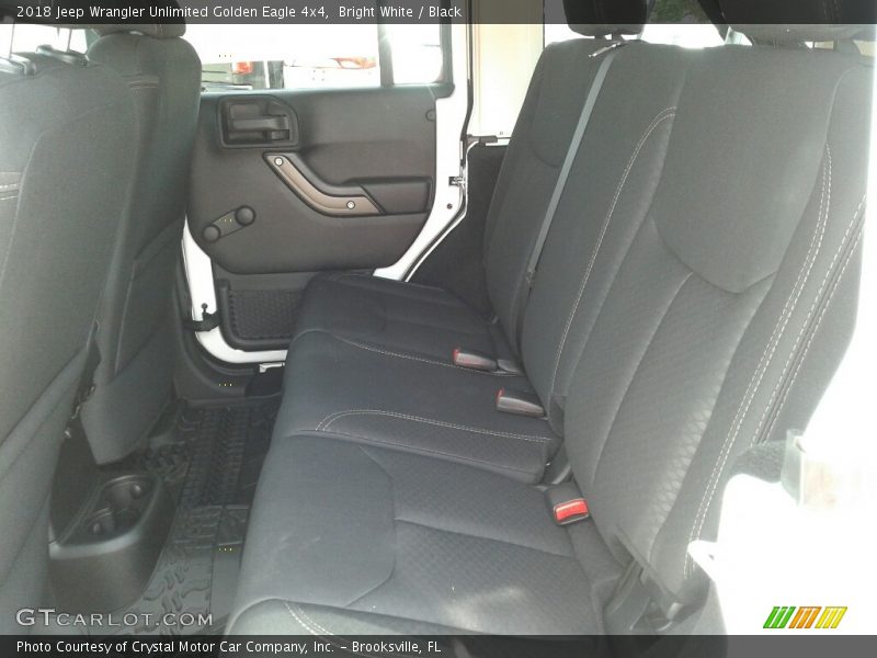Bright White / Black 2018 Jeep Wrangler Unlimited Golden Eagle 4x4