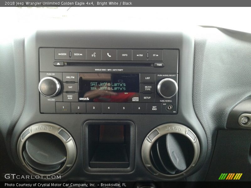 Bright White / Black 2018 Jeep Wrangler Unlimited Golden Eagle 4x4