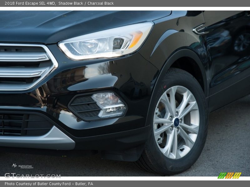 Shadow Black / Charcoal Black 2018 Ford Escape SEL 4WD