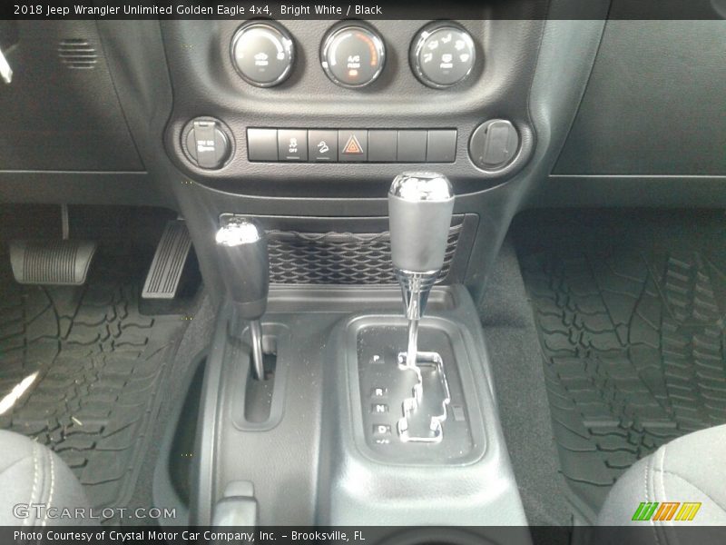 Bright White / Black 2018 Jeep Wrangler Unlimited Golden Eagle 4x4