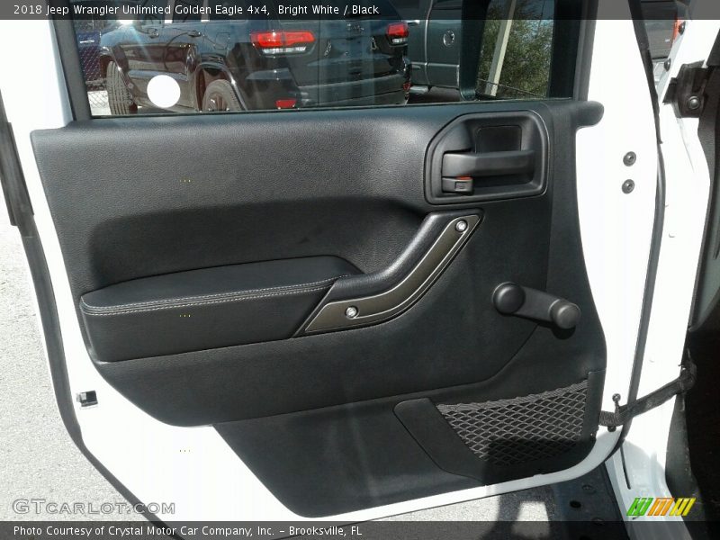 Bright White / Black 2018 Jeep Wrangler Unlimited Golden Eagle 4x4