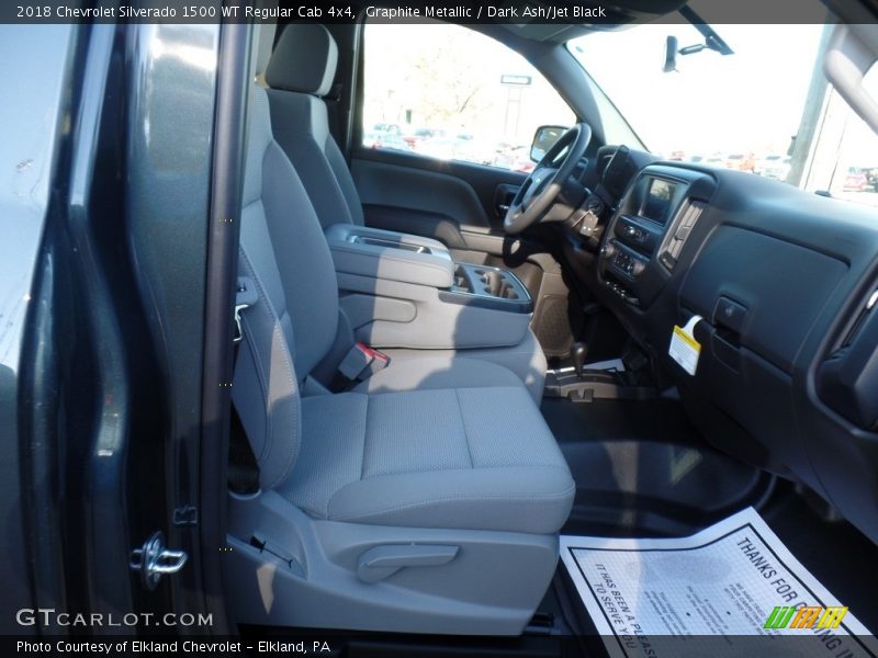 Graphite Metallic / Dark Ash/Jet Black 2018 Chevrolet Silverado 1500 WT Regular Cab 4x4