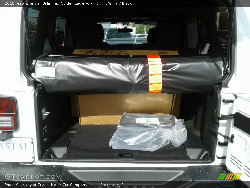 Bright White / Black 2018 Jeep Wrangler Unlimited Golden Eagle 4x4