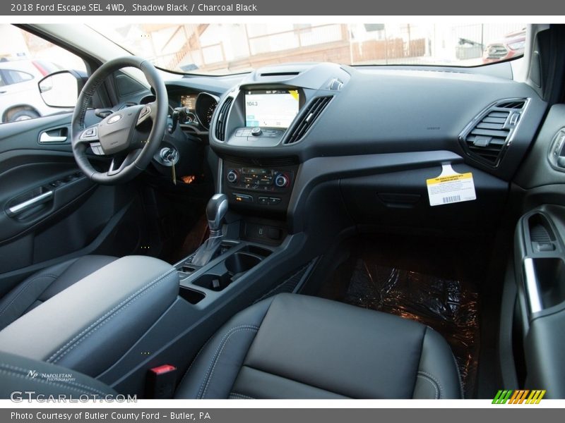 Shadow Black / Charcoal Black 2018 Ford Escape SEL 4WD