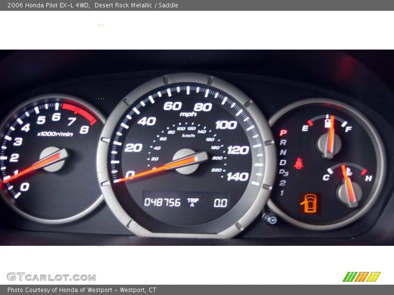 Desert Rock Metallic / Saddle 2006 Honda Pilot EX-L 4WD