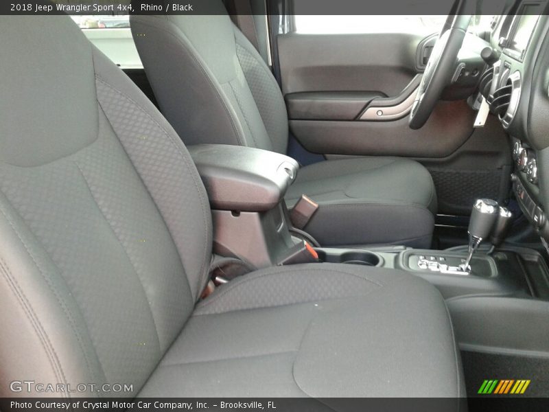 Rhino / Black 2018 Jeep Wrangler Sport 4x4