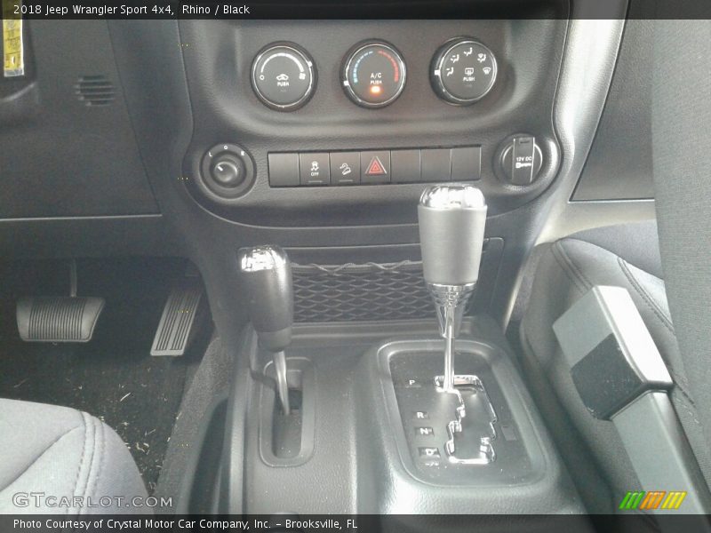 Rhino / Black 2018 Jeep Wrangler Sport 4x4