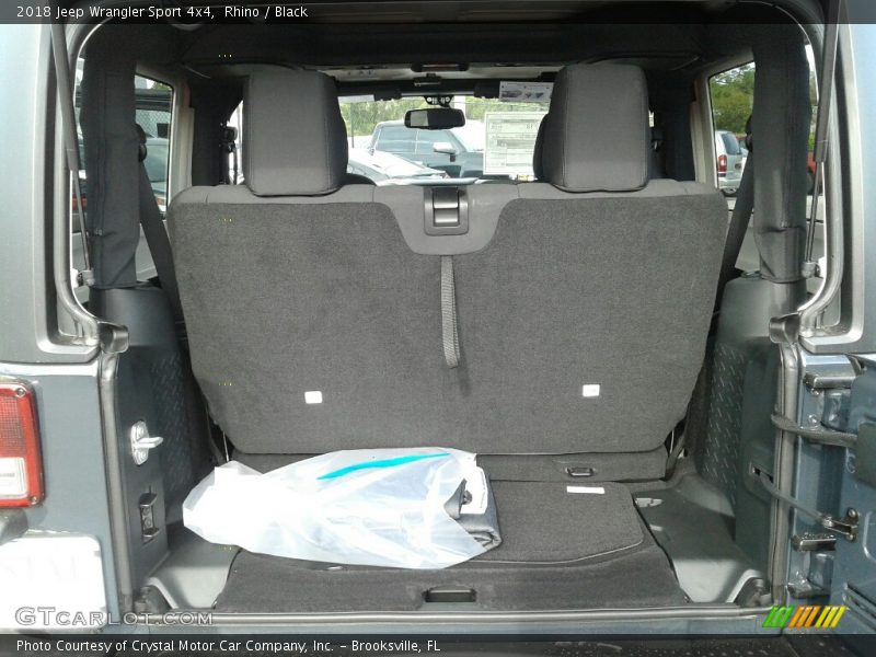 Rhino / Black 2018 Jeep Wrangler Sport 4x4