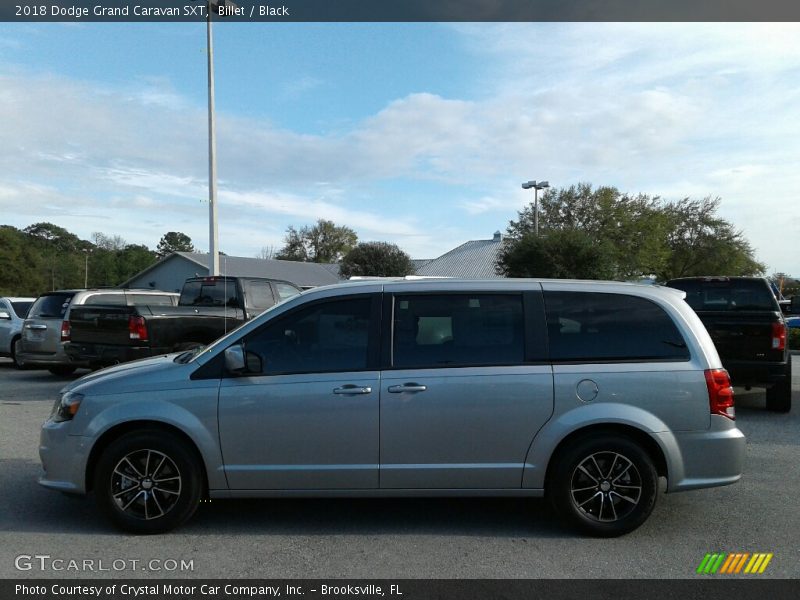 Billet / Black 2018 Dodge Grand Caravan SXT