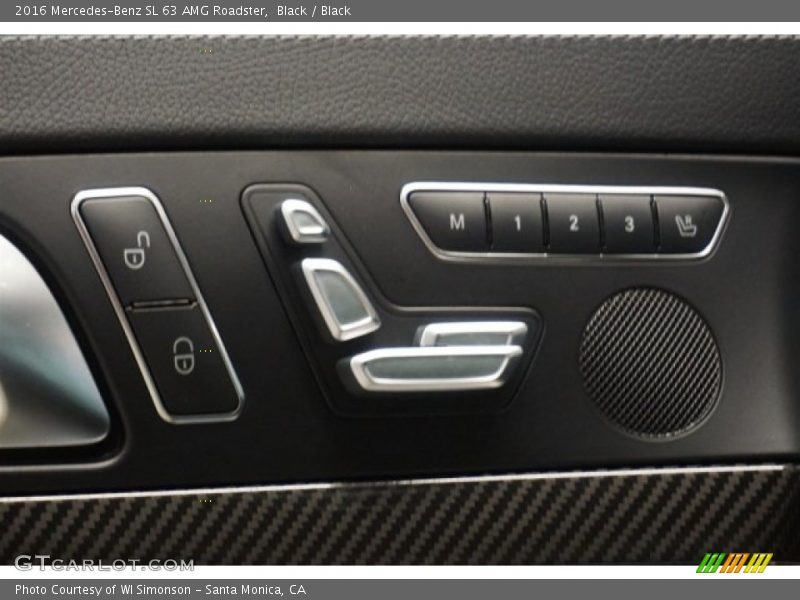 Controls of 2016 SL 63 AMG Roadster