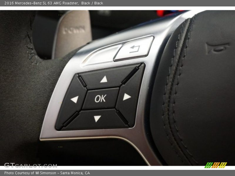 Controls of 2016 SL 63 AMG Roadster