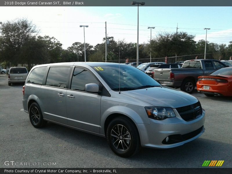 Billet / Black 2018 Dodge Grand Caravan SXT