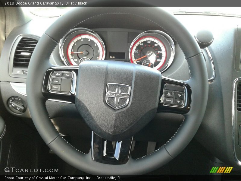 Billet / Black 2018 Dodge Grand Caravan SXT