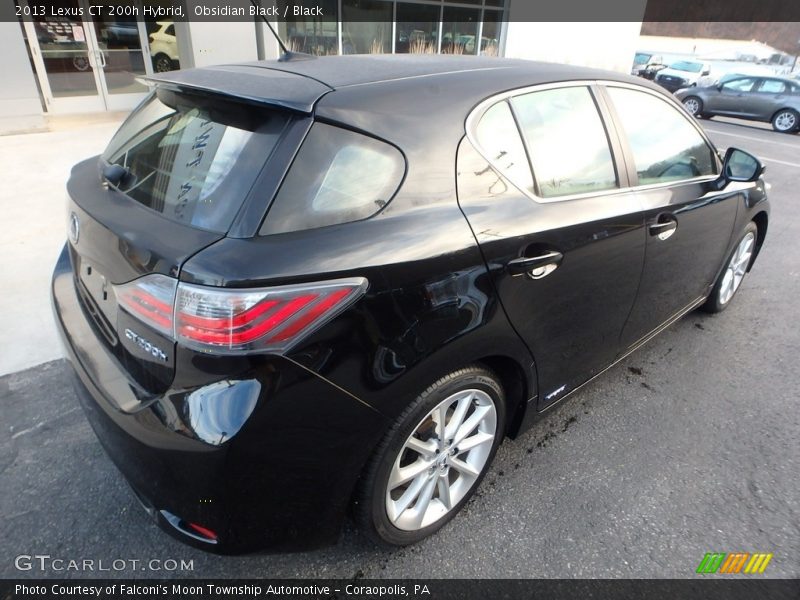 Obsidian Black / Black 2013 Lexus CT 200h Hybrid