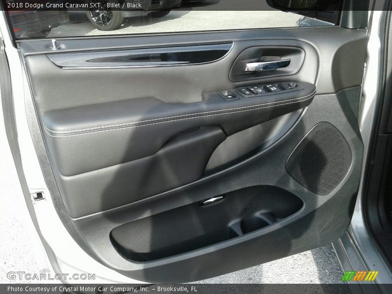 Billet / Black 2018 Dodge Grand Caravan SXT
