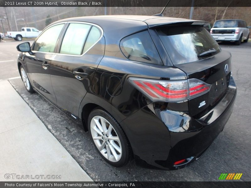 Obsidian Black / Black 2013 Lexus CT 200h Hybrid