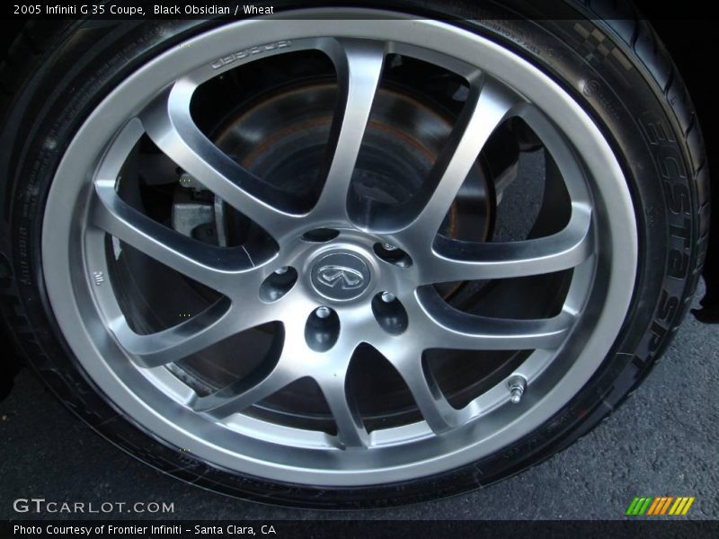 Black Obsidian / Wheat 2005 Infiniti G 35 Coupe