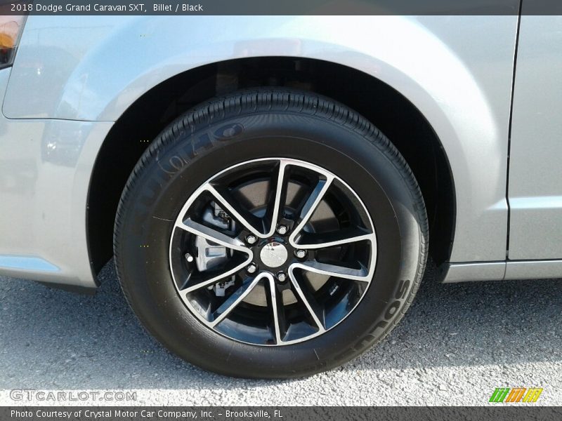 Billet / Black 2018 Dodge Grand Caravan SXT