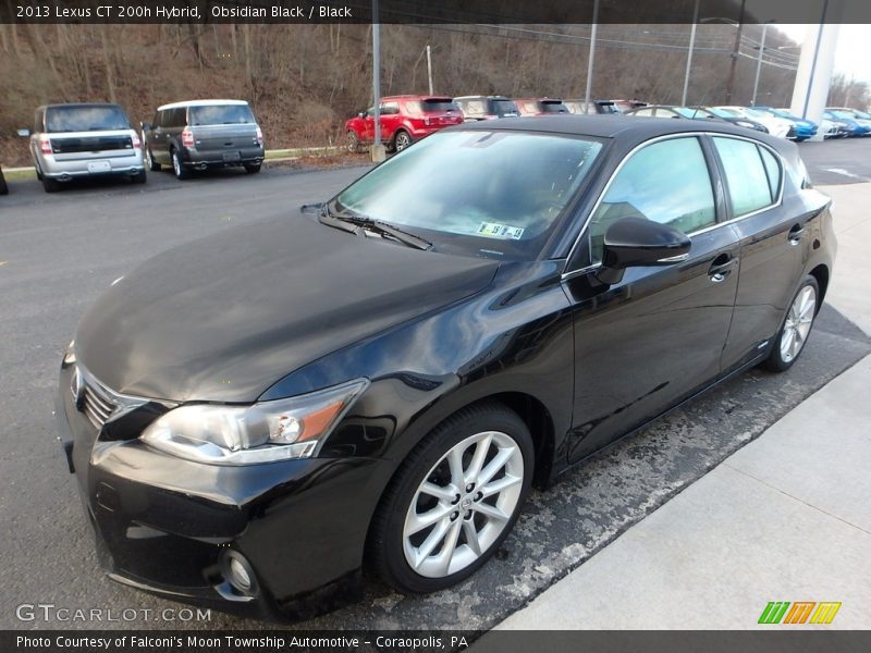 Obsidian Black / Black 2013 Lexus CT 200h Hybrid