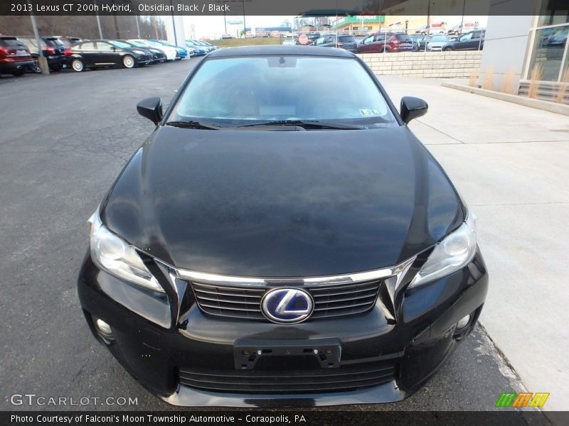 Obsidian Black / Black 2013 Lexus CT 200h Hybrid