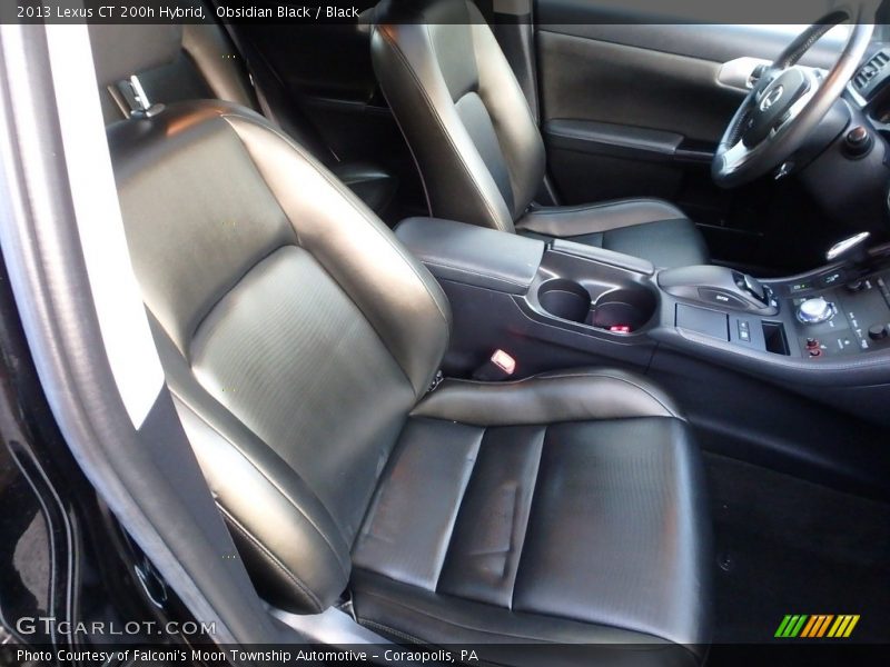 Obsidian Black / Black 2013 Lexus CT 200h Hybrid