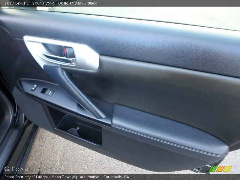 Obsidian Black / Black 2013 Lexus CT 200h Hybrid