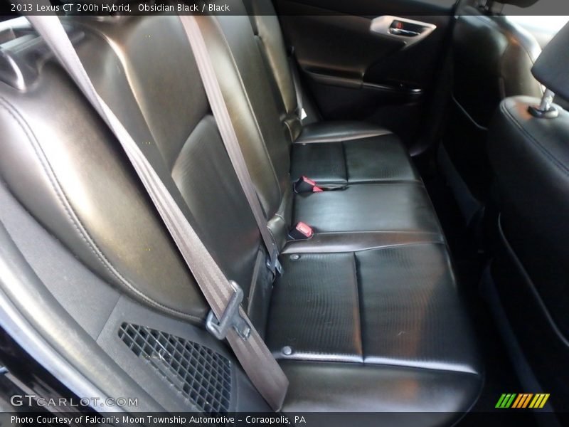 Obsidian Black / Black 2013 Lexus CT 200h Hybrid