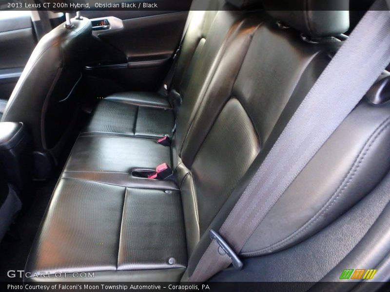Obsidian Black / Black 2013 Lexus CT 200h Hybrid