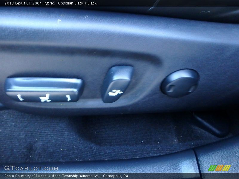 Obsidian Black / Black 2013 Lexus CT 200h Hybrid