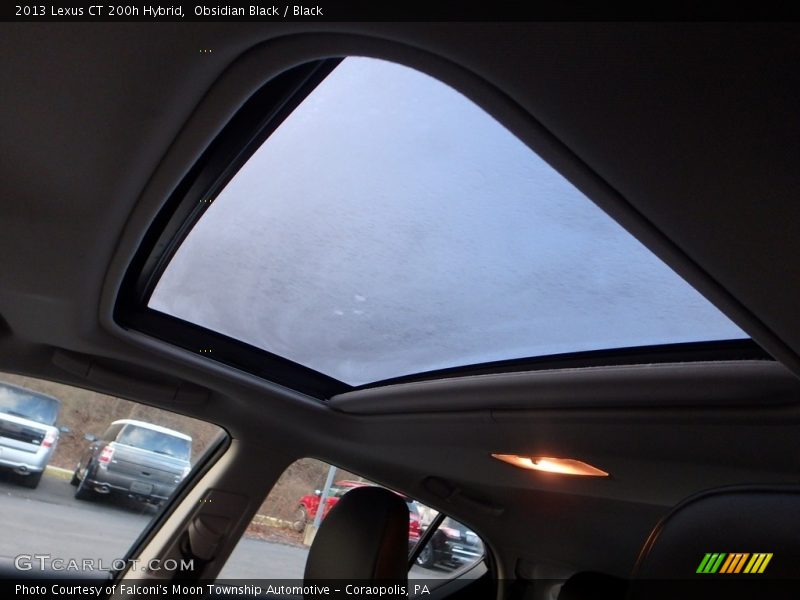 Obsidian Black / Black 2013 Lexus CT 200h Hybrid