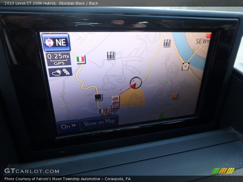 Obsidian Black / Black 2013 Lexus CT 200h Hybrid