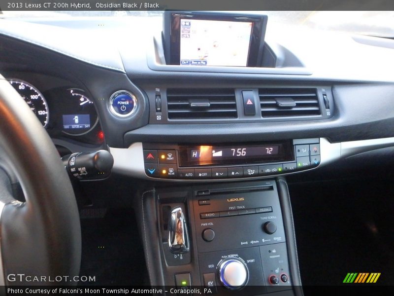 Obsidian Black / Black 2013 Lexus CT 200h Hybrid